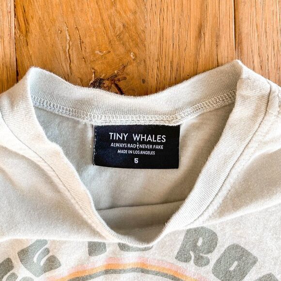Tiny Whales Free To Roam Shirt, Size 5 - Picture 2 of 3